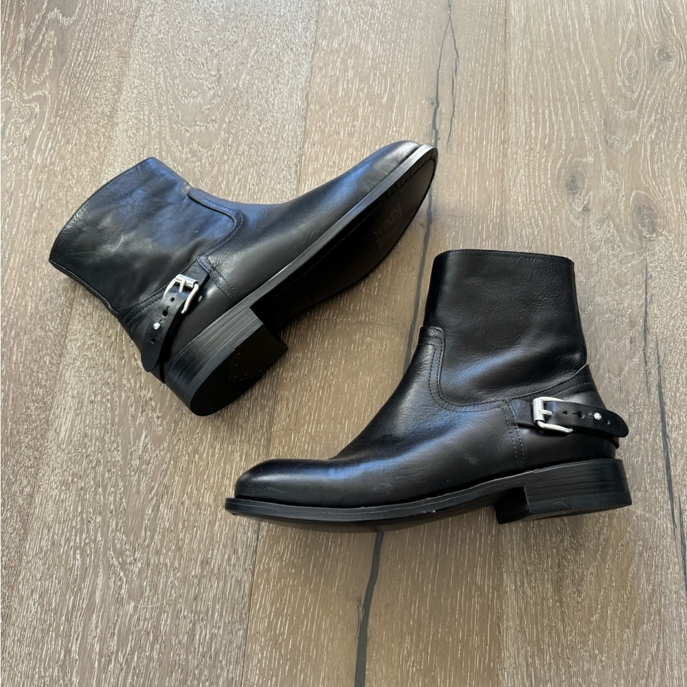 Rag & Bone Oliver zip boots in black